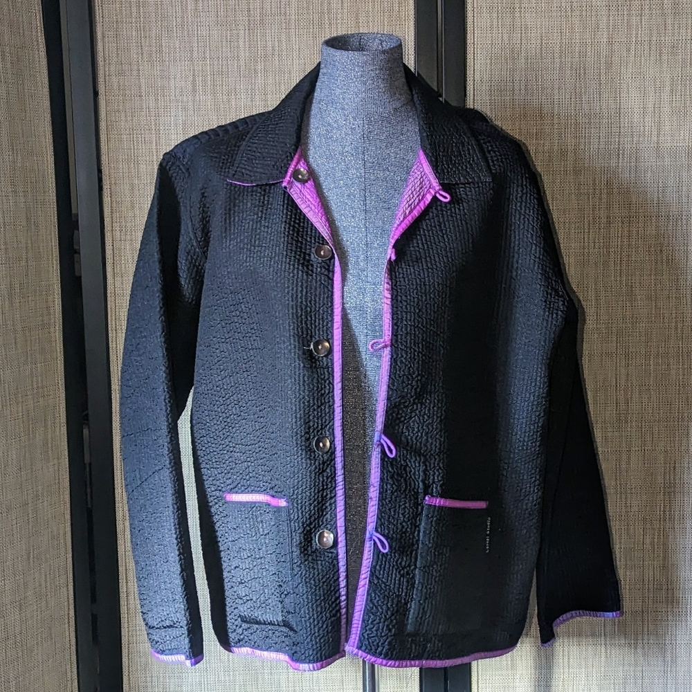 REVERSIBLE Iridescent Black/Purple - Picture 3 of 9